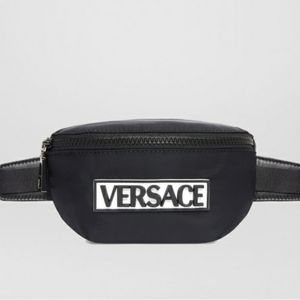 Versace Logo Patch small Belt Bag